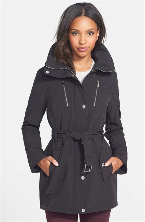 michael kors softshell damen|michael kors women's jacket.